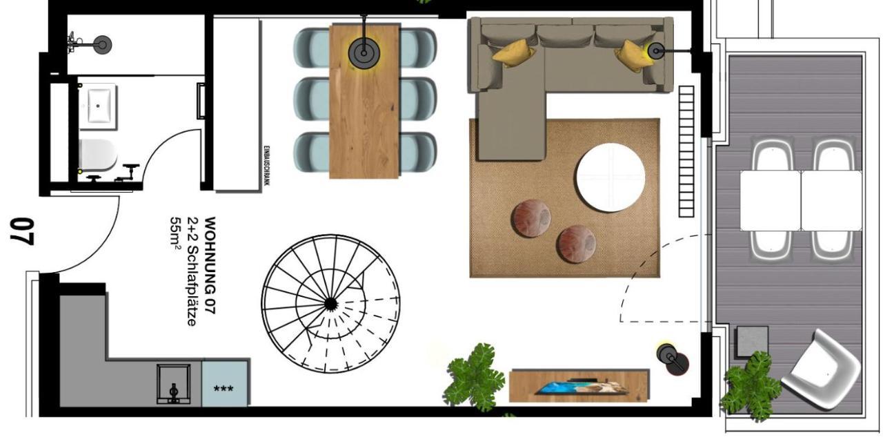 Seebruecke Heringsdorf - Appartement Mit 1 Schlafzimmer Und Balkon S7 Luaran gambar